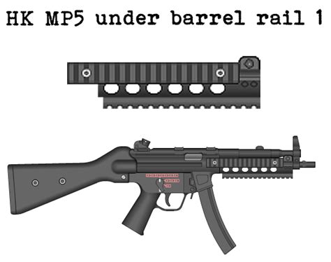 Hk Mp5 Under Barrel Rail 1 By Altegore On Deviantart