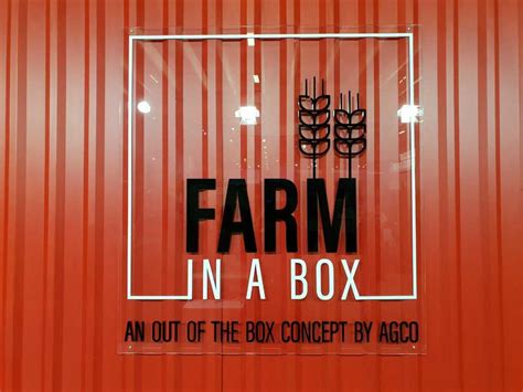 Farm In A Box Launched By Agco Agri4africa