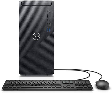 New Dell Inspiron 3880 With Wired Mouse And Keyboard Desktop Black