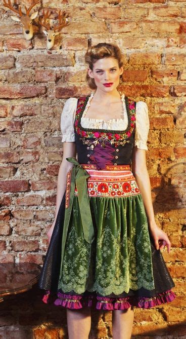 lola paltinger piqueedirndl lilly schwarz german traditional dress german dress dirndl