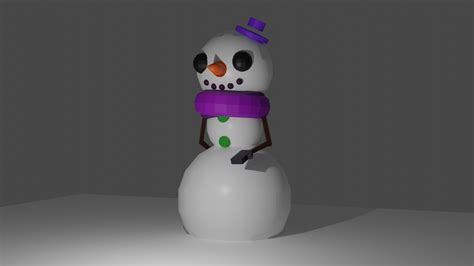 Artstation Snowman