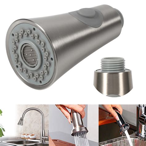 Find many great new & used options and get the best deals for replacement home kitchen faucet spray sink chrome sprayer shower pull out head at the best online prices at ebay! Faucet Replacement Spray Head Universal Pull Out Kitchen ...