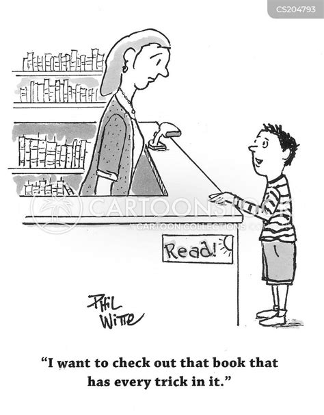 School Library Cartoons And Comics Funny Pictures From Cartoonstock