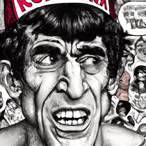 Rocky Balboa Caricature By Robert Crumb · Creative Fabrica