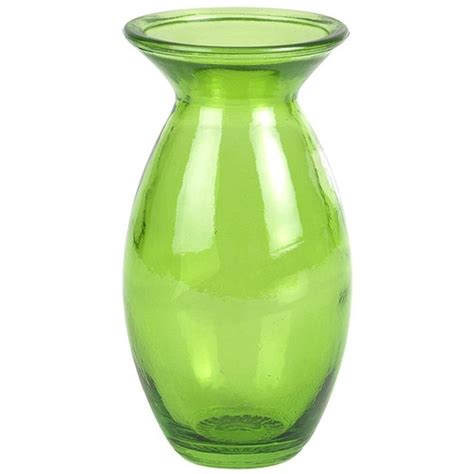 Recycled Glass Vases Green Glass Vase Green Vase
