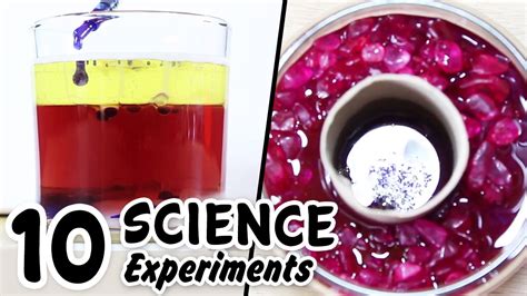 Amazing Science Experiments That You Can Do At Home Cool Science