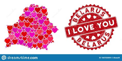 A great tool for educators. Valentine Heart Collage Belarus Karte Mit Texturiertem ...