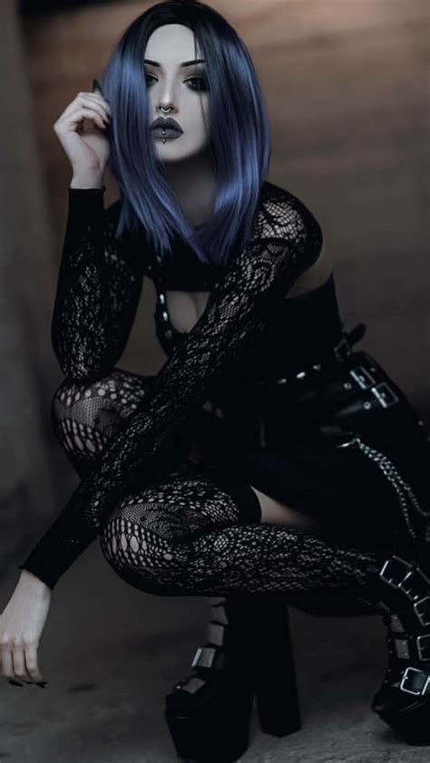 Pin By Rick F On Obsidian Kerttu Gothic Outfits Gothic Beauty