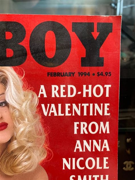 Playboy Magazine February Anna Nicole Smith Ice T Madonna