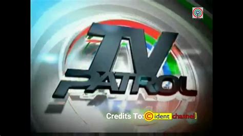 TV Patrol Official Bumper From November 2010 March 2012 YouTube