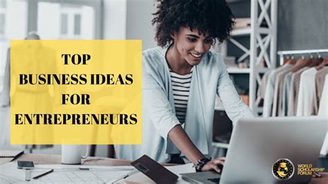 Top Business Ideas For Entrepreneurs In 2021 Youtube