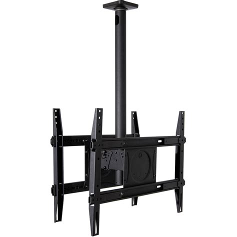 The flat screen ceiling mount is employed with three stages of height. OmniMount DCM250 Ceiling Mount for Dual Back-to-Back 60 ...