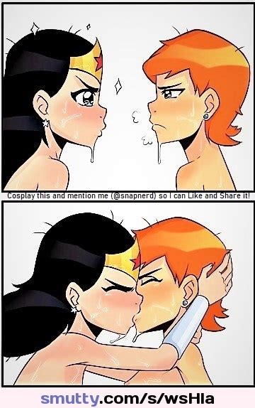Toon Cosplay Diana Wonderwoman Gwen Ben10 Lesbian Cumming