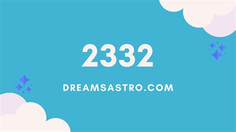 Angel Number 2332: Message from Angels » DreamsAstro