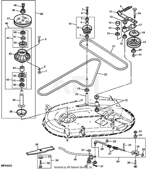 John Deere 54c Mower Deck Parts Diagram Heat Exchanger Spare Parts