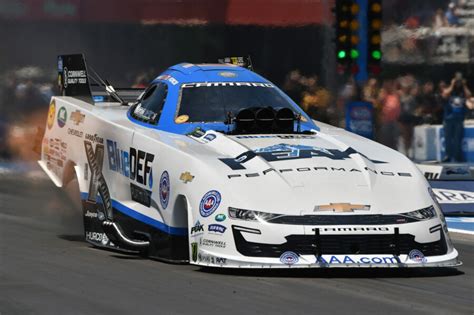John Force Takes Peak Bluedef Chevy To Semifinals At Nhra Thunder