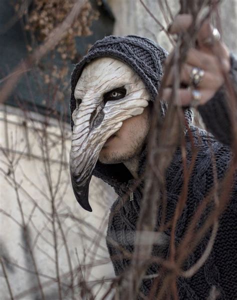 Resin Pestilence Crow Mask By Fragatsu