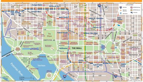 Map Of Washington Dc Hotels Downtown London Top Attractions Map