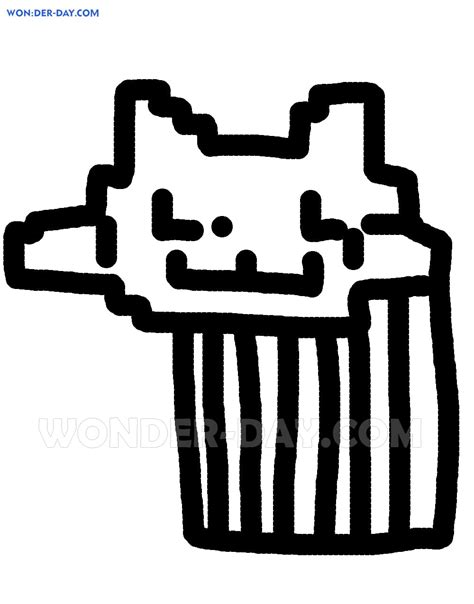 23 Nyan Cat Coloring Page Rizwanmarkjello