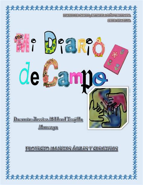 Ejemplos De Diarios De Campo De Preescolar Compartir Ejemplos