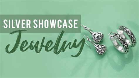 Silver Showcase Jewelry On Jewelry Television Jtv Youtube