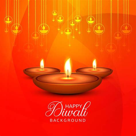Beautiful Happy Diwali Decorative Background Vector 249521 Vector Art