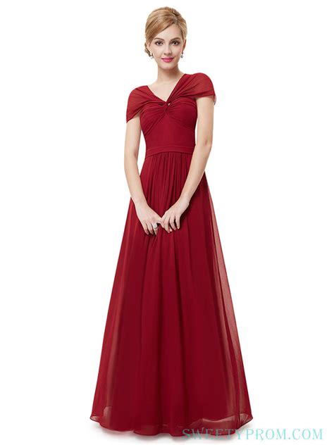 Burgundy bridesmaid dresses in 500+ styles long and short, under 100, includes burgundy, wine, red bud, purple wine, raspberry etc., 150+ color samples avail., free custom sizes. Empire Twist Cap Sleeves Red Bridesmaids Dresses,Red ...