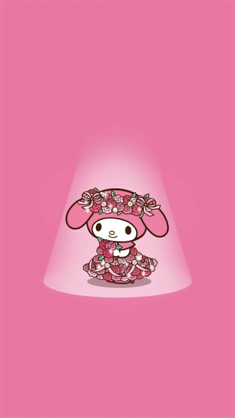 Pin By Apoame On My Melody Bg My Melody Wallpaper Kawaii