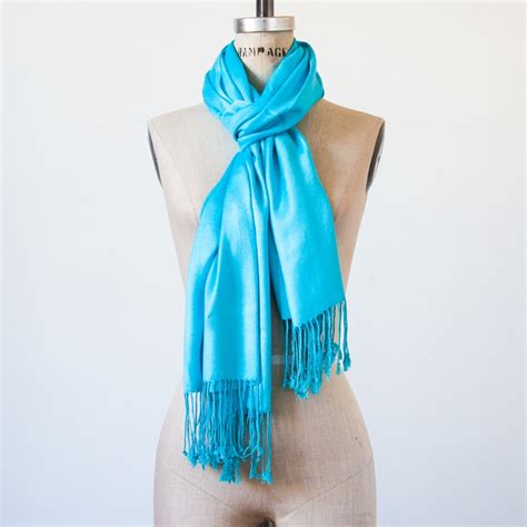 Lightweight Solid Pashmina Scarf Preppy Style Style Fashion