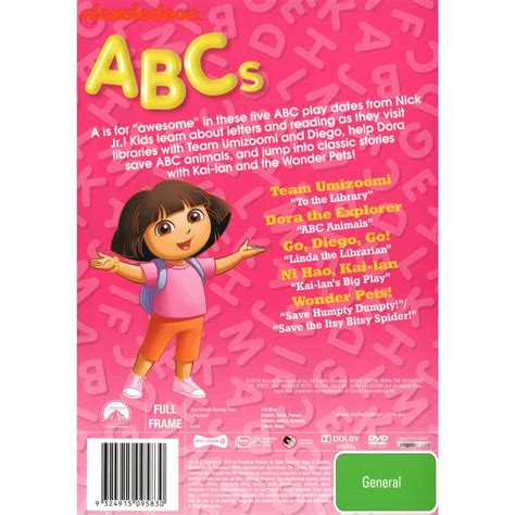 Nickelodeon Lets Learn Abcs Dvd Big W