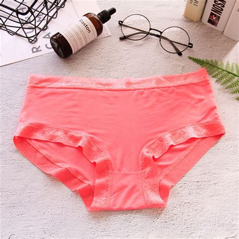 bamboo fiber traceless briefs women seamless panties ladies candy color intimates underwear in