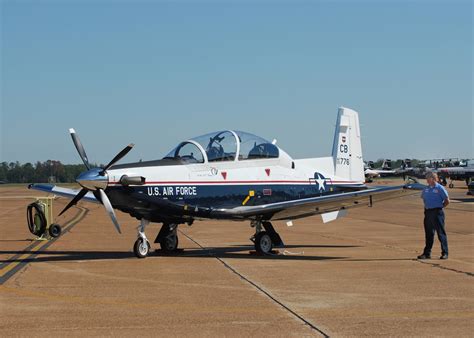 T 6a Texan Ii Columbus Air Force Base Display