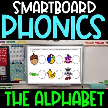 The app smart letter board is an intelligent alphabet board for people who can't move and speak. Smart Board Phonics: The Alphabet by The Kinderhearted ...