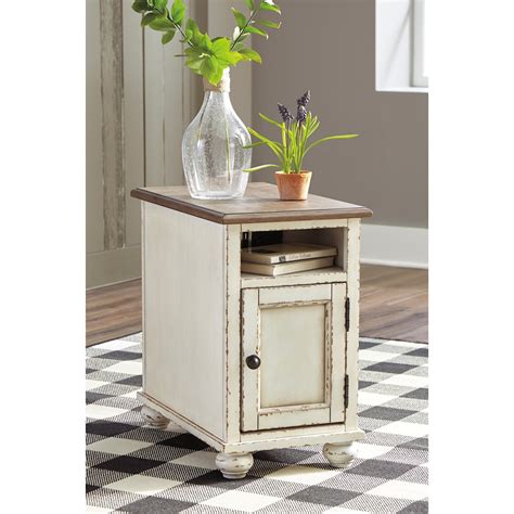Signature Design By Ashley Realyn T523 7 Cottage Chairside End Table