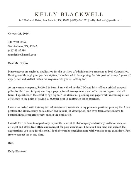 25 Free Cover Letter Cover Letter Template Free Cover Letter For
