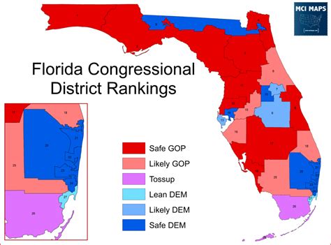 Final Florida Congressional Rankings For 2018 Mci Maps Election