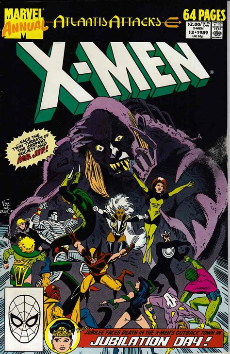 Uncanny X Men Annual 13 Very Fine 80 Marvel Comic