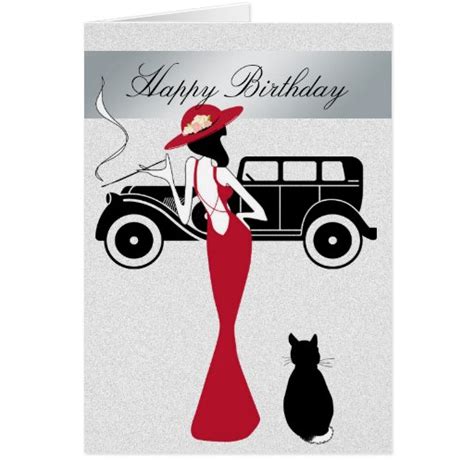 This is our collection of projects that inspired us. Happy Birthday Diva Card Elegant Woman | Zazzle