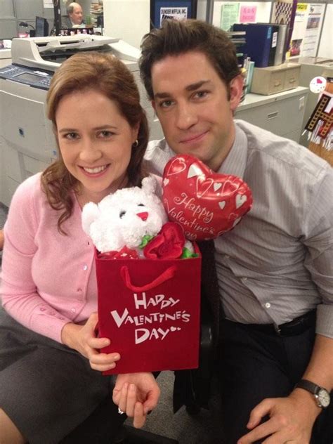Pam And Jim Valentines Day The Office The Office Jim The Office