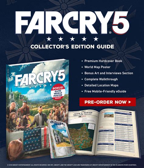 We've spent countless hours exploring hope county and fighting back against. Far Cry 5 Prima Guide Available for Pre-Order! : farcry