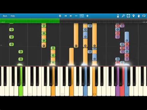 This is a very easy and quick way O Zone - Dragostea din tei - Piano Tutorial - Synthesia ...