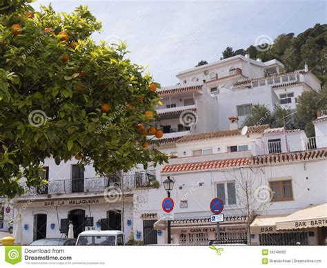 The Village Of Mijas On The Costa Del Sol Spain Editorial Photography