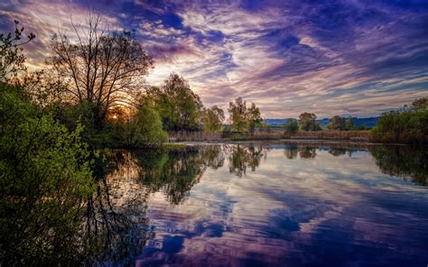 Nature Forest Lake Wallpapers Hd Desktop And Mobile Backgrounds