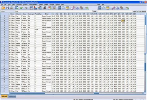 Mengungkap Maksud dan Arti Tabulasi Data di Excel