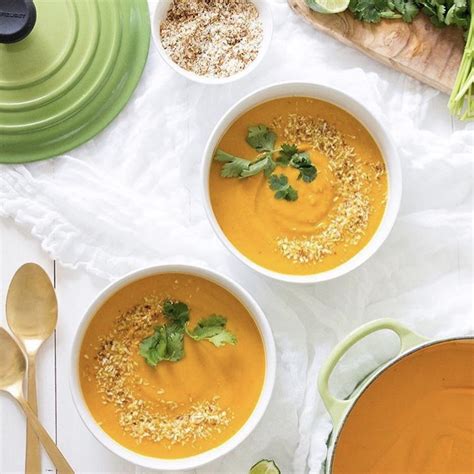 Creamy Curry Carrot Soup Elissa Goodman