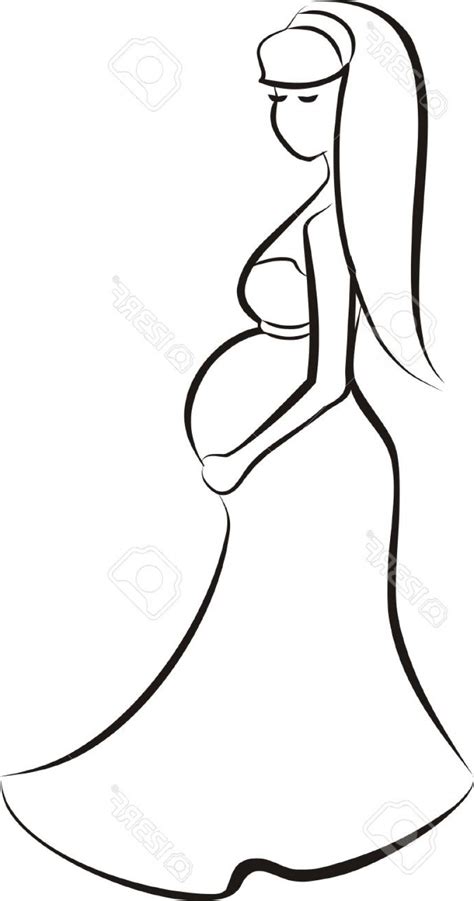 Pregnant Woman Drawing Images Bmp Central