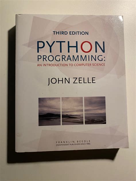 Python Programming By John Zelle 3rd Edition Hobbies And Toys Books And Magazines Textbooks On