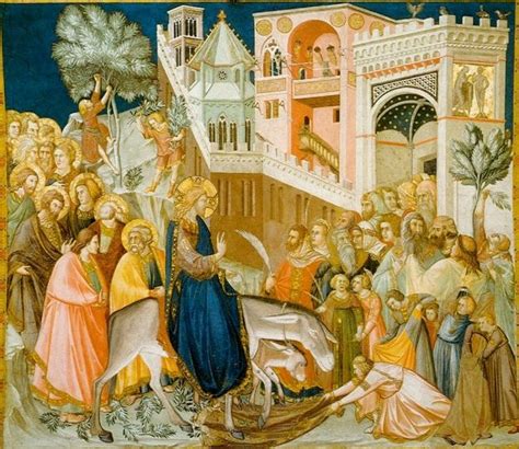 The Beginning Of The Holy Week Palm Sunday Palm Sunday Triumphal