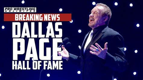 Breaking News Diamond Dallas Page To Be Inducted Into The Wwe Hall Of