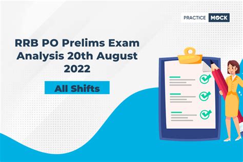 RRB PO Prelims Exam Analysis Th August All Shifts PracticeMock